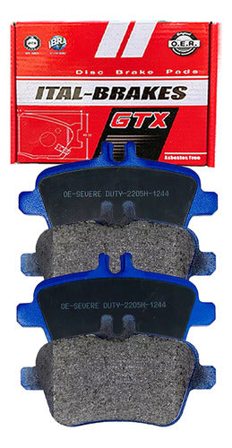 Kit Pastillas Delanteras + Traseras Freno Mercedes Benz Cla 180 2013 2019