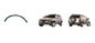 Moldura Tapabarro Trasero Post Izquierdo Ford Ecosport 2003 2007