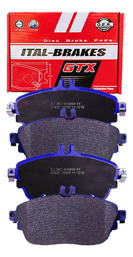 Kit Pastillas Delanteras + Traseras Freno Mercedes Benz Cla 180 2013 2019
