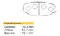 Pastilla Freno Delantero Suzuki Jimny 1.3 G13bb 1998 2003