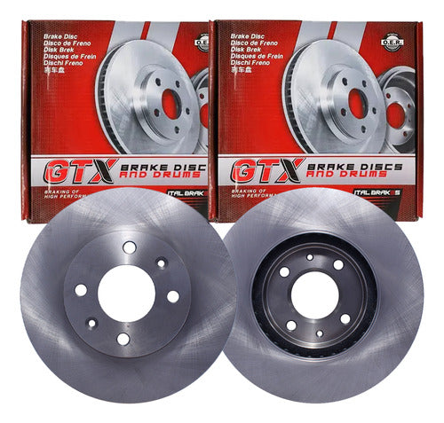 Discos Freno Con Pastilla Kia Rio Jb 2006 2011