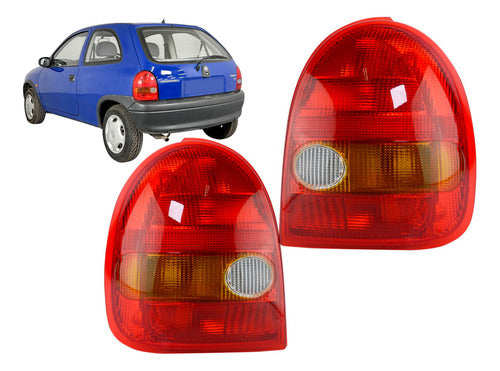 Farol Trasero Chevrolet Corsa 3 Puertas 1993 2000 Par