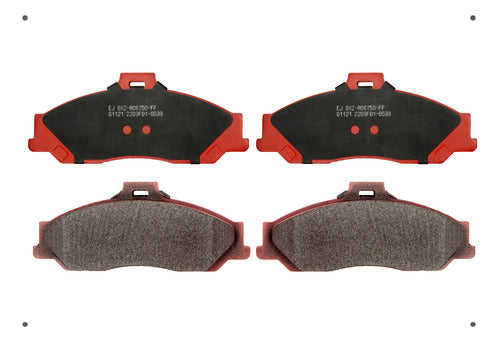 Pastilla Freno Ital Brakes Delantero Mazda Bt-50 2007 2010