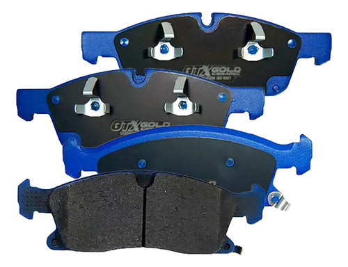 Kit Pastillas Delanteras + Traseras Freno Dodge Durango 2020 2022