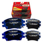 Kit Pastillas Delanteras + Traseras Freno Gtx Gold Toyota Yaris 2023 2024