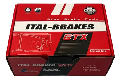 Kit Pastillas Delanteras + Traseras Freno Gtx Gac Gs4 2017 2022