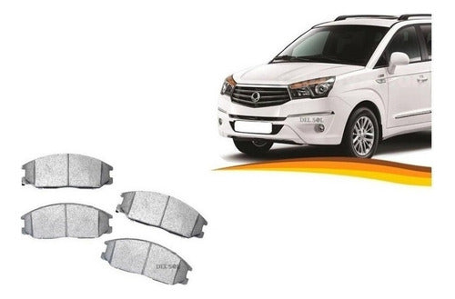 Pastilla Freno Ssangyong Stavic 2004 / 2015 Delantera