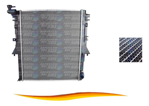 Radiador Motor Mitsubishi L200 2.4d 2016 2022 Mecanica