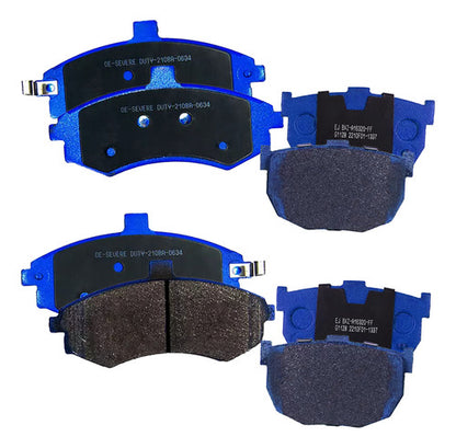 Kit Pastillas Delanteras + Traseras Freno Gtx Jac Trip 2011 2015