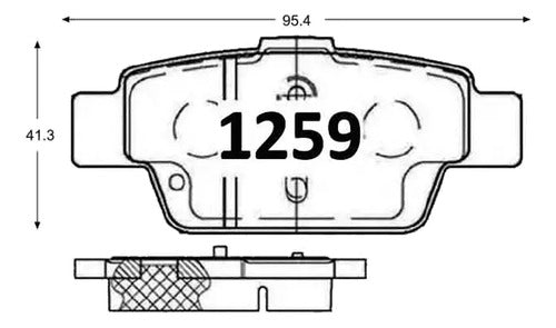 Kit Pastillas Delanteras + Traseras Freno Mahindra Xuv500 2020 2022