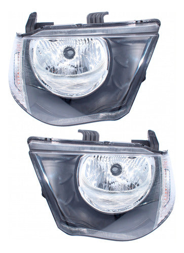 Optico Mitsubishi L200 2006 2013 Derecho + Izquierdo