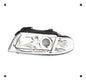 Optico Izquierdo Audi A4 1.8 4x2 Sedan Awt 1997 2000