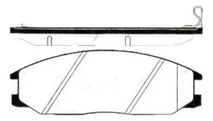 Pastilla Freno Delantero Chevrolet Captiva 2.4 2007 2011