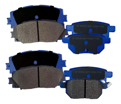 Kit Pastillas Delanteras + Traseras Freno Gtx Toyota Prius 2010 2022