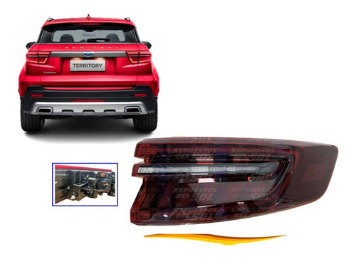 Farol Led Externo Ford Territory 2021 2023