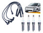 Bujia Encendido Ford Fiesta 1.6 2000 2008 + Cables