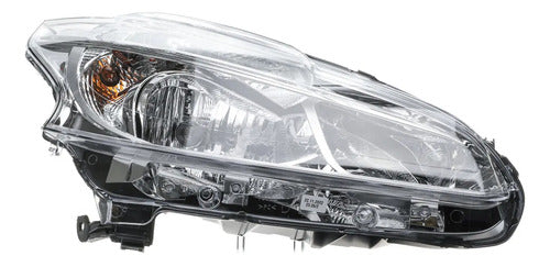Optico Derecho Peugeot 208 2012 2015 Halogeno