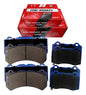 Kit Pastillas Delanteras + Traseras Freno Gtx Chevrolet Camaro 2012 2018