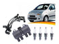 Cable Bujias Chevrolet Spark 1.0 2014 2016 + Bobina + Bujia