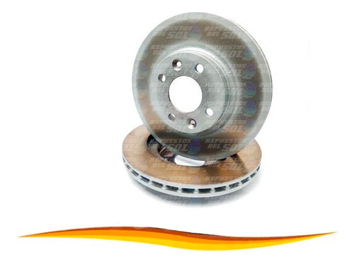 Par Disco Freno Delantero Renault Clio Iv 0.9 2016 2020
