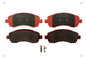 Pastilla Freno Ital Brakes Delantero Subaru Impreza 2000 2002