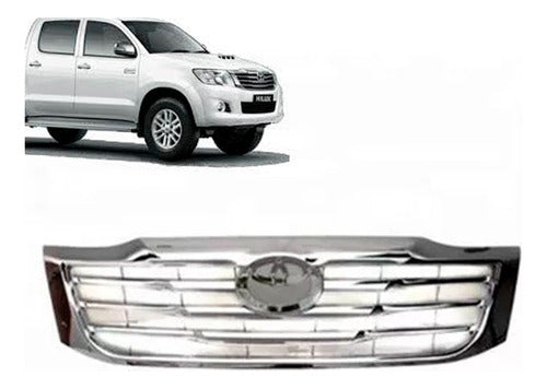 Mascara Toyota Hilux 2014 Cromada