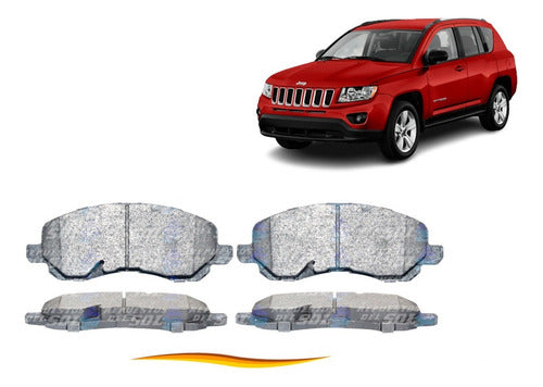 Pastilla Freno Delantera Jeep Compass 2007 2017