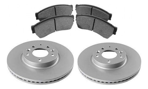 Par Disco Freno Mazda 3 2004 2015 Delantero + Pastilla