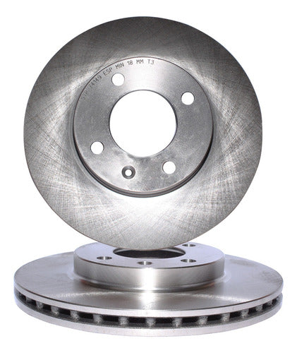 Par Disco Freno Delantero Seat Toledo 1.8 1993 1997