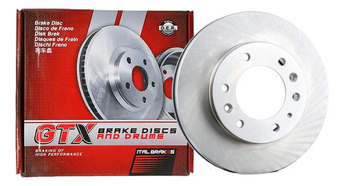 Par Discos Freno Mazda Bt50 2012 2020 Delantero