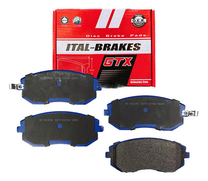 Kit Pastillas Delanteras + Traseras Freno Subaru Forester 2002 2014