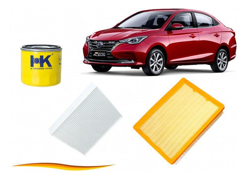 Kit Filtros Chery Alsvin 1.4 2021 2023