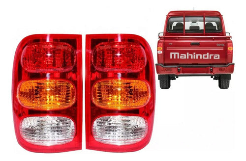 Foco Farol Trasero Mahindra Scorpio Pik Up 2011 A 2021 Par