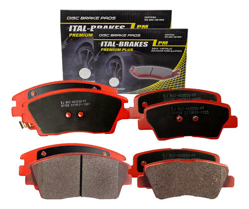 Kit Pastillas Delanteras + Traseras Freno Hyundai Tucson 2016 2020