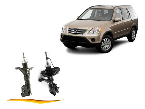 Par Amortiguadores Delanteros Honda Crv 2.4 K24a1 2002 2006