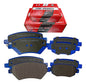 Kit Pastillas Delanteras + Traseras Freno Gtx Chery Tiggo 2010 2018