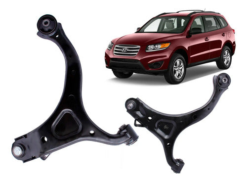 Bandeja Inferior Hyundai Santa Fe 2010 2013 Par
