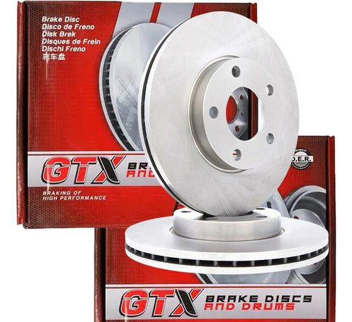 Par Discos Freno Mazda 5 2005 2016 Delantero