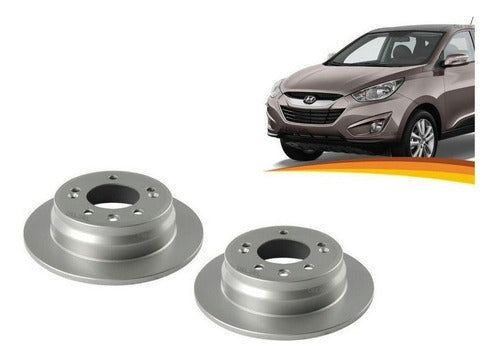 Disco Freno Trasero Hyundai Tucson 2010 2014
