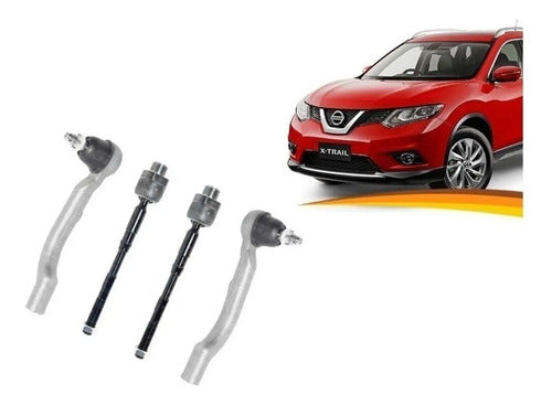 Brazo Axial Nissan Xtrail 2008 2014 T31 + Terminales Kit X 4
