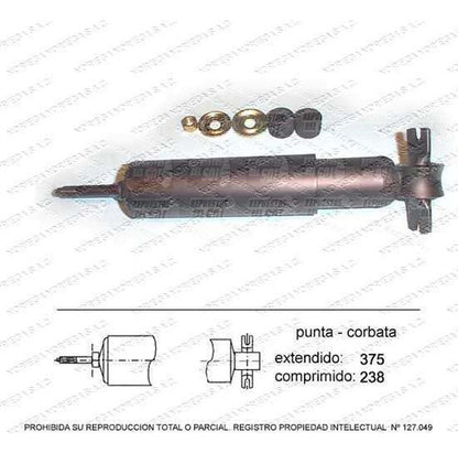 Par Amortiguador R/L Delantero Kia Besta 2.2 1990 1996