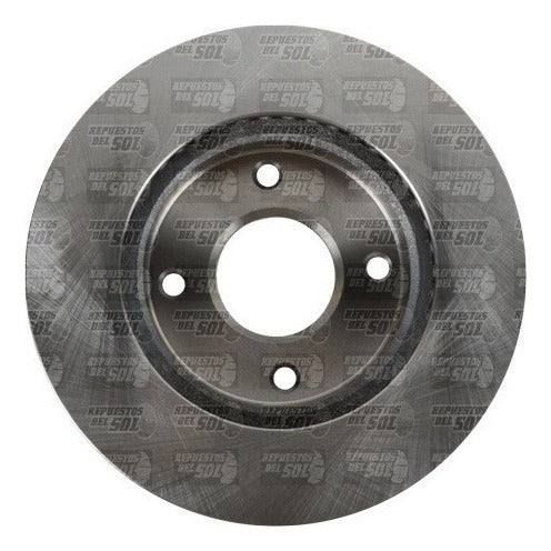 Disco Freno Delantero Ventilado Nissan Tiida 2006 2014 X 2 Und