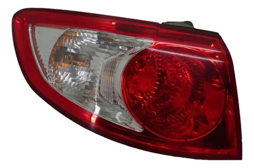 Farol Trasero Exterior Hyundai Santa Fe 2006 2009 Izquierdo Rojo