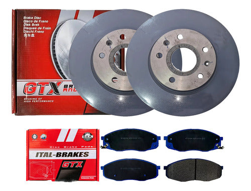 Discos Freno Con Pastilla Gtx Changan Cs55 2020 2024