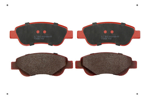 Pastilla Freno Ital Brakes Delantero Toyota Aygo 2008 2021