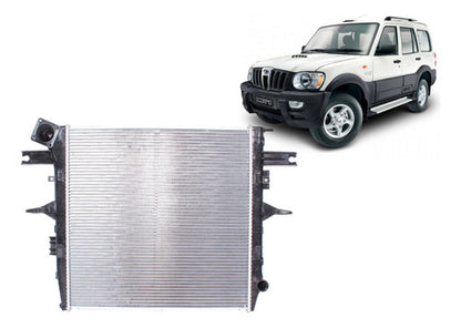 Radiador Motor Mahindra Scorpio 2.2 2010 2018 Mecánico