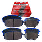 Kit Pastillas Delanteras + Traseras Freno Gtx Byd Yuan 2022 2024