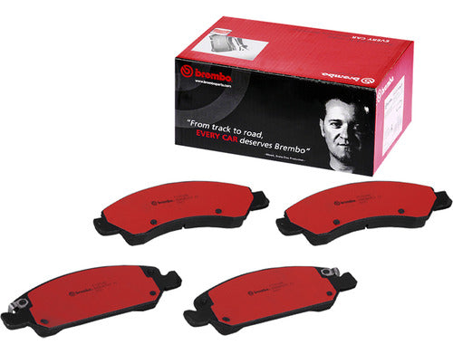 Kit Pastillas Delanteras + Traseras Freno Brembo Chevrolet Suburban 2015 2020