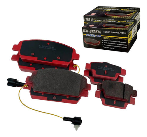 Kit Pastillas Delanteras + Traseras Freno Mahindra Xuv500 2020 2022