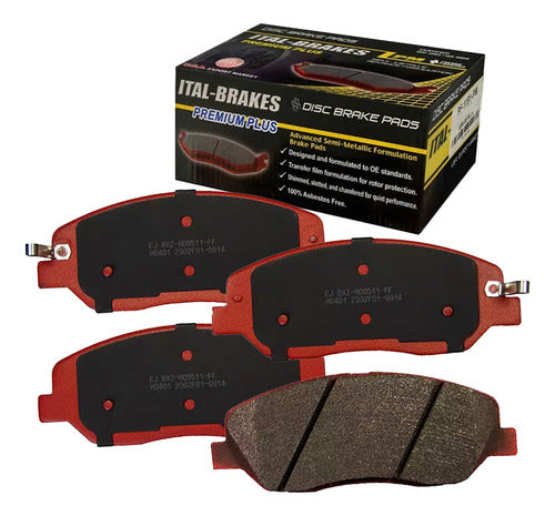 Kit Pastillas Delanteras + Traseras Freno Ssangyong Grand Musso 2019 2024